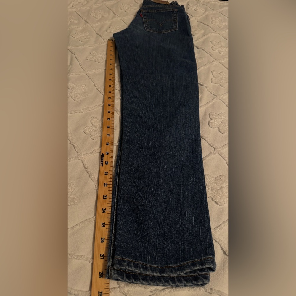 Levi’s 512 Classic Slim Tapered Jeans | Size 6M | Dark Wash - Picture 6 of 7
